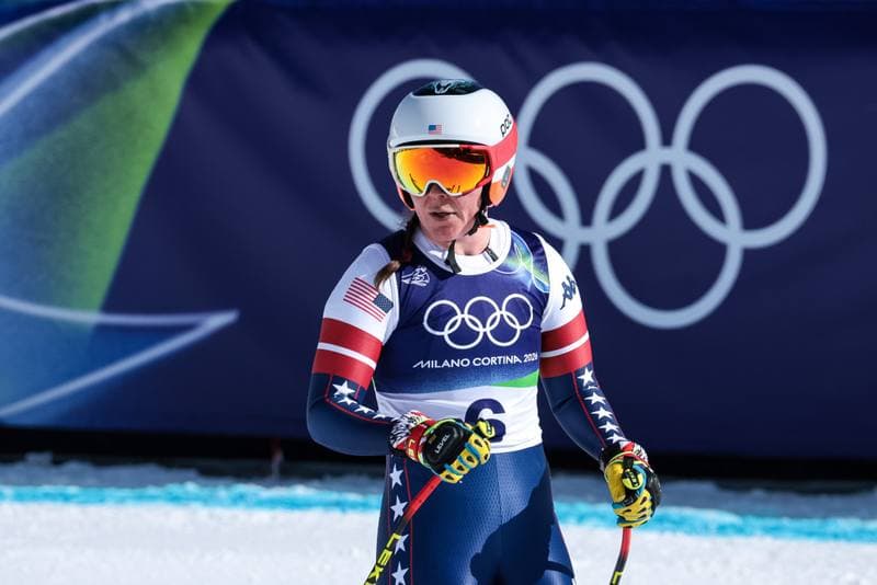 Alpine Skiing. Olympic Winter Games Milano-Cortina 2026. Women's Downhill. 08.02.2026