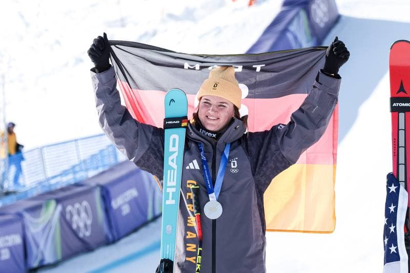 Alpine Skiing. Olympic Winter Games Milano-Cortina 2026. Women's Downhill. 08.02.2026