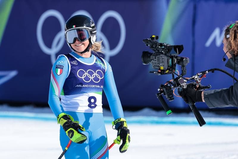 Alpine Skiing. Olympic Winter Games Milano-Cortina 2026. Women's Downhill. 08.02.2026