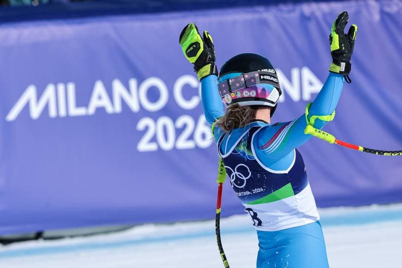 Alpine Skiing. Olympic Winter Games Milano-Cortina 2026. Women's Downhill. 08.02.2026