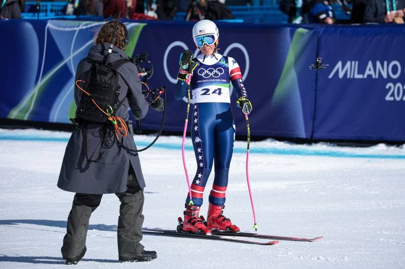 Alpine Skiing. Olympic Winter Games Milano-Cortina 2026. Women's Downhill. 08.02.2026