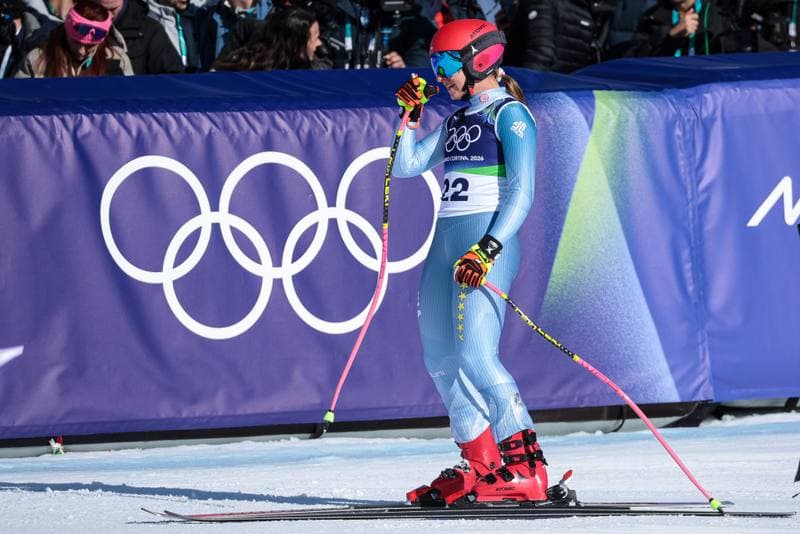 Alpine Skiing. Olympic Winter Games Milano-Cortina 2026. Women's Downhill. 08.02.2026