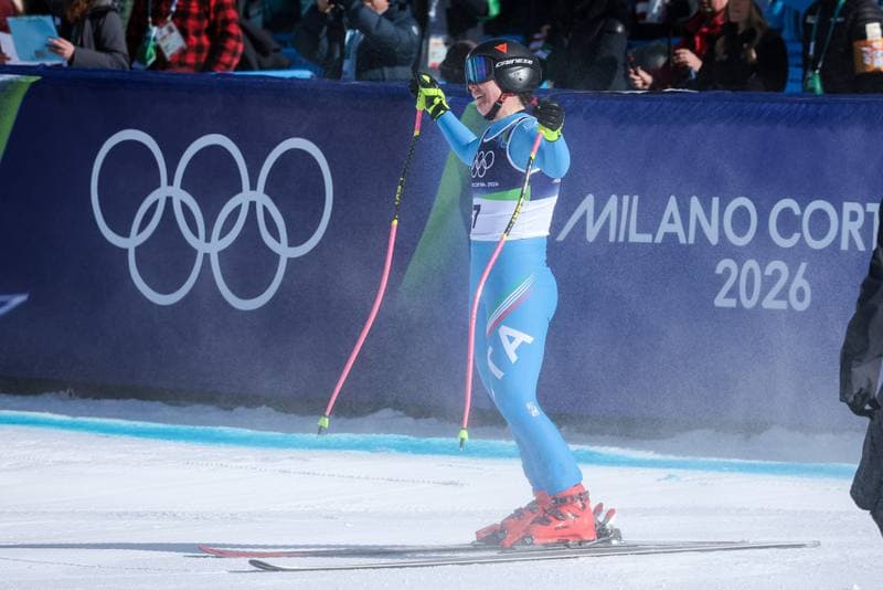 Alpine Skiing. Olympic Winter Games Milano-Cortina 2026. Women's Downhill. 08.02.2026