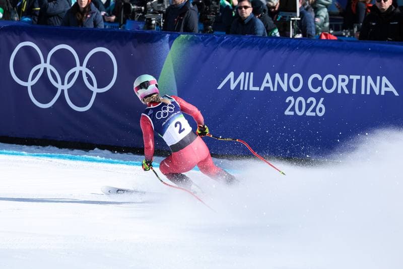 Alpine Skiing. Olympic Winter Games Milano-Cortina 2026. Women's Downhill. 08.02.2026