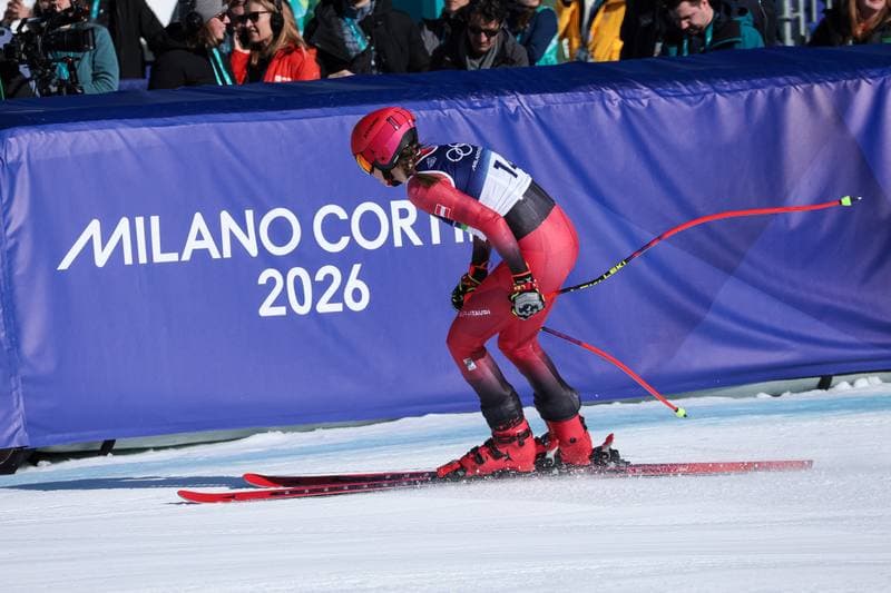 Alpine Skiing. Olympic Winter Games Milano-Cortina 2026. Women's Downhill. 08.02.2026