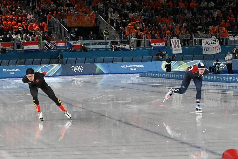 Speed Skating. Olympic Winter Games Milano-Cortina 2026. Men's 10000m. 13.02.2026