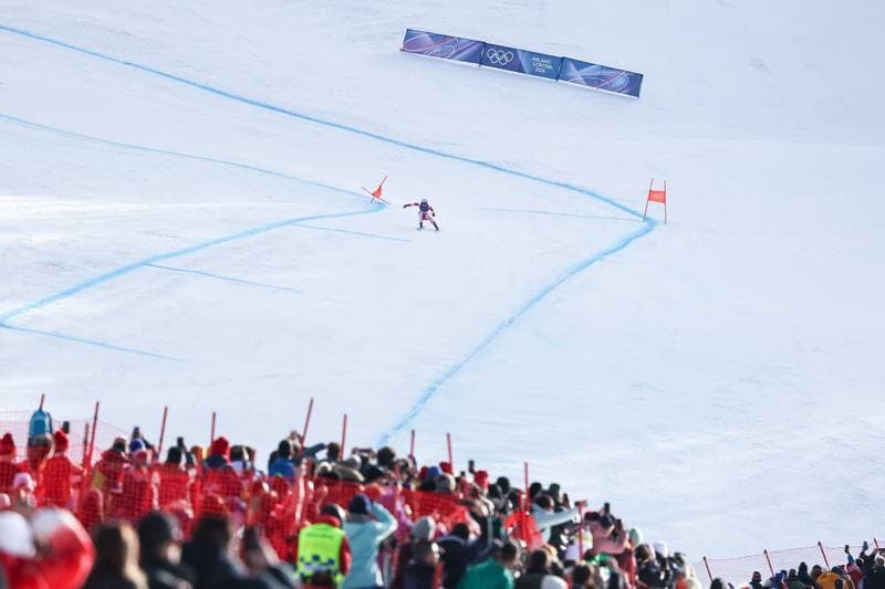 Alpine Skiing. Olympic Winter Games Milano-Cortina 2026. Men's Downhill. 07.02.2026