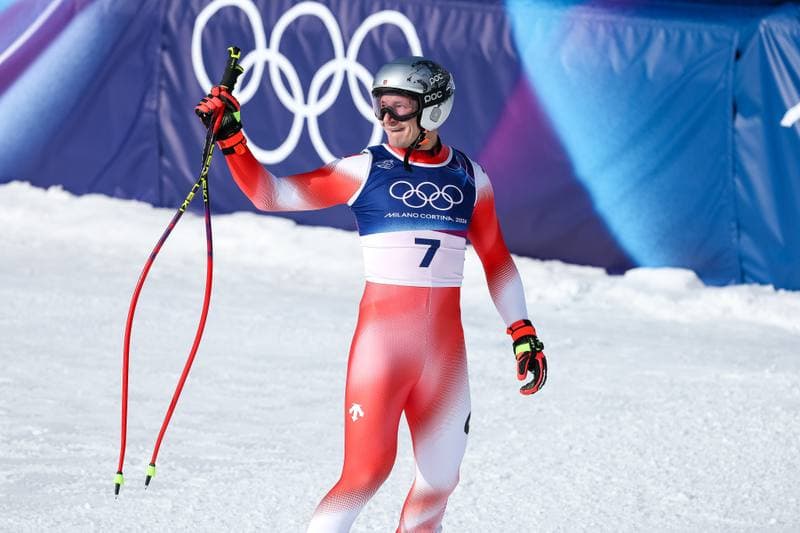 Alpine Skiing. Olympic Winter Games Milano-Cortina 2026. Men's Downhill. 07.02.2026
