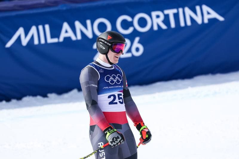 Alpine Skiing. Olympic Winter Games Milano-Cortina 2026. Men's Downhill. 07.02.2026