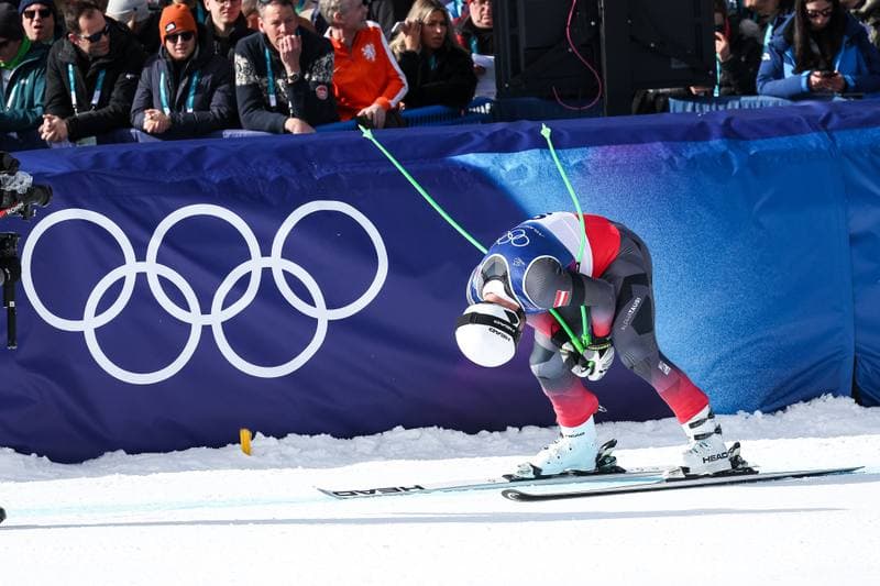 Alpine Skiing. Olympic Winter Games Milano-Cortina 2026. Men's Downhill. 07.02.2026