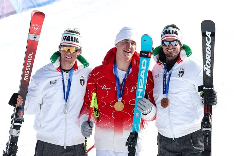 Alpine Skiing. Olympic Winter Games Milano-Cortina 2026. Men's Downhill. 07.02.2026