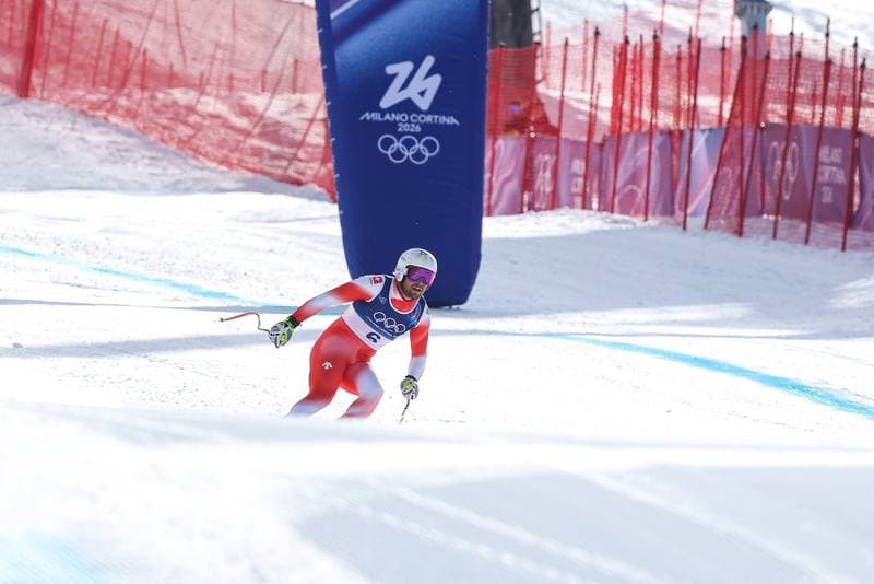 Alpine Skiing. Olympic Winter Games Milano-Cortina 2026. Men's Downhill. 07.02.2026