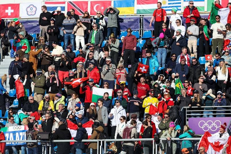 Alpine Skiing. Olympic Winter Games Milano-Cortina 2026. Men's Downhill. 07.02.2026