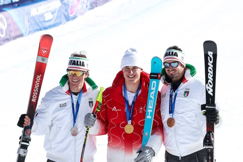 Alpine Skiing. Olympic Winter Games Milano-Cortina 2026. Men's Downhill. 07.02.2026