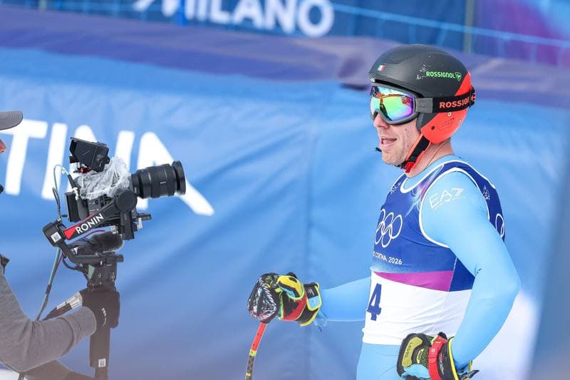 Alpine Skiing. Olympic Winter Games Milano-Cortina 2026. Men's Downhill. 07.02.2026