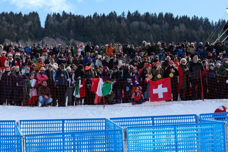 Alpine Skiing. Olympic Winter Games Milano-Cortina 2026. Men's Downhill. 07.02.2026