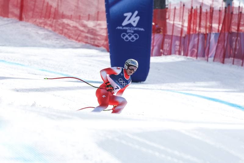 Alpine Skiing. Olympic Winter Games Milano-Cortina 2026. Men's Downhill. 07.02.2026