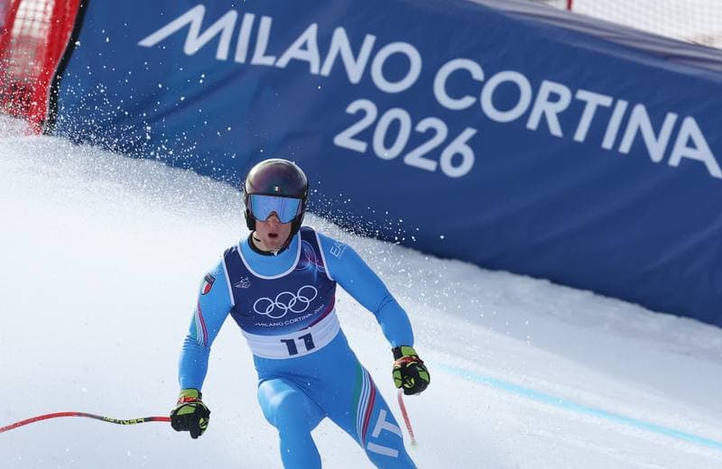 Alpine Skiing. Olympic Winter Games Milano-Cortina 2026. Men's Downhill. 07.02.2026