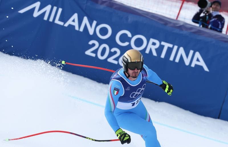 Alpine Skiing. Olympic Winter Games Milano-Cortina 2026. Men's Downhill. 07.02.2026