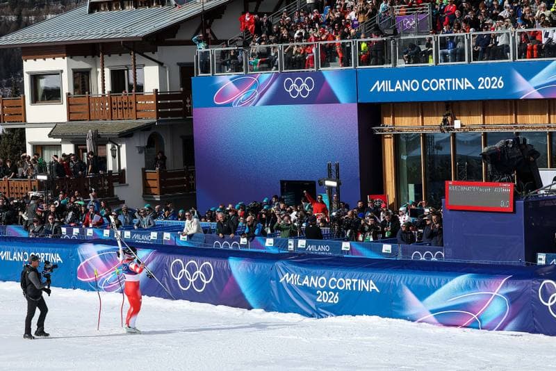 Alpine Skiing. Olympic Winter Games Milano-Cortina 2026. Men's Downhill. 07.02.2026