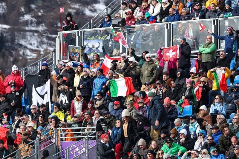 Alpine Skiing. Olympic Winter Games Milano-Cortina 2026. Men's Downhill. 07.02.2026