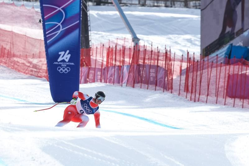 Alpine Skiing. Olympic Winter Games Milano-Cortina 2026. Men's Downhill. 07.02.2026