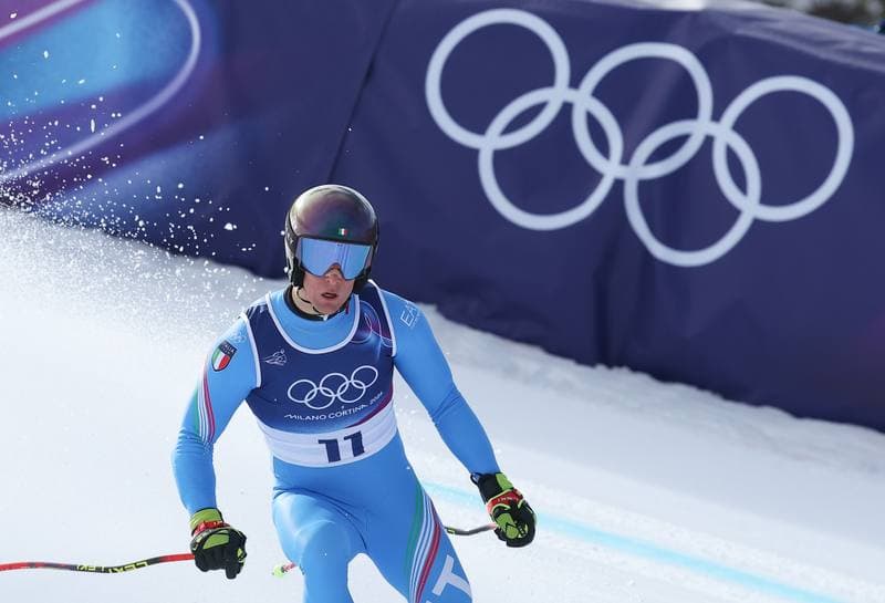 Alpine Skiing. Olympic Winter Games Milano-Cortina 2026. Men's Downhill. 07.02.2026