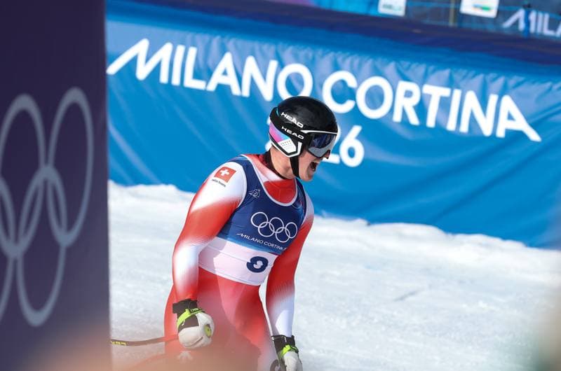 Alpine Skiing. Olympic Winter Games Milano-Cortina 2026. Men's Downhill. 07.02.2026