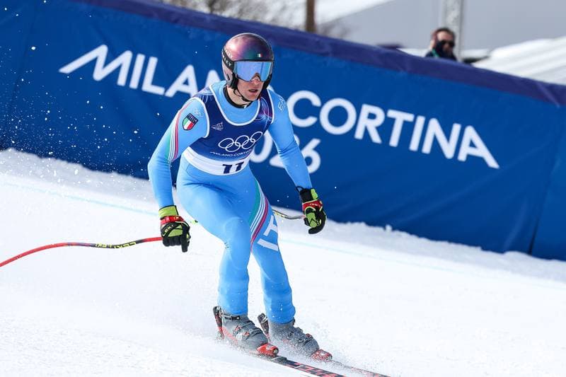 Alpine Skiing. Olympic Winter Games Milano-Cortina 2026. Men's Downhill. 07.02.2026