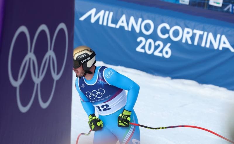 Alpine Skiing. Olympic Winter Games Milano-Cortina 2026. Men's Downhill. 07.02.2026