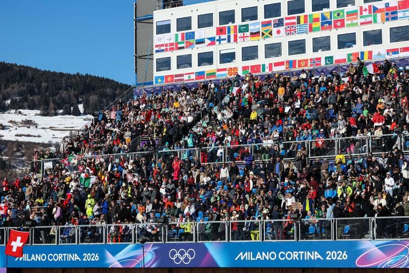 Alpine Skiing. Olympic Winter Games Milano-Cortina 2026. Men's Downhill. 07.02.2026