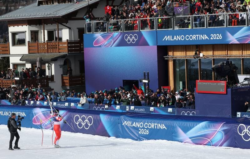 Alpine Skiing. Olympic Winter Games Milano-Cortina 2026. Men's Downhill. 07.02.2026