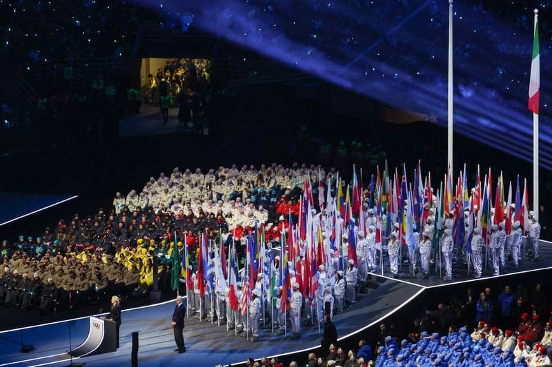 Winter Sports. Olympic Winter Games Milano-Cortina 2026. Opening Ceremony. 06.02.2026