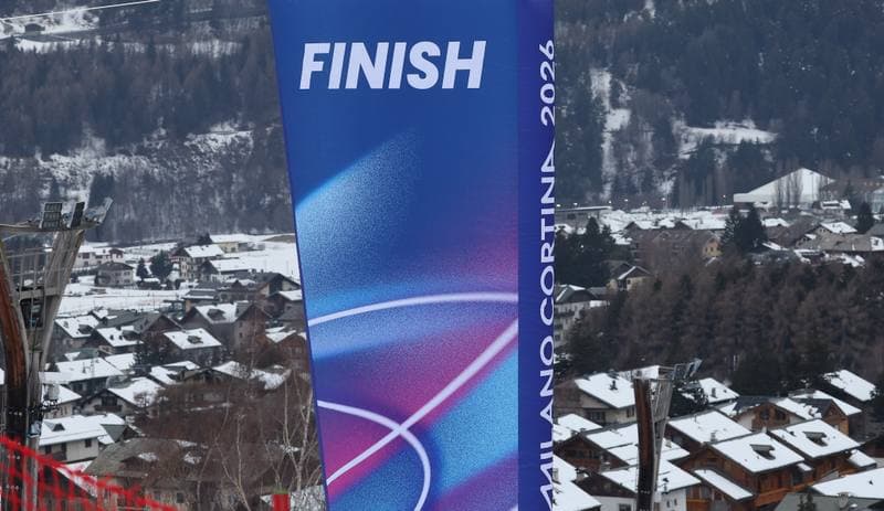 Alpine Skiing. XXV Olympic Winter Games. Training. 07.02.2026
