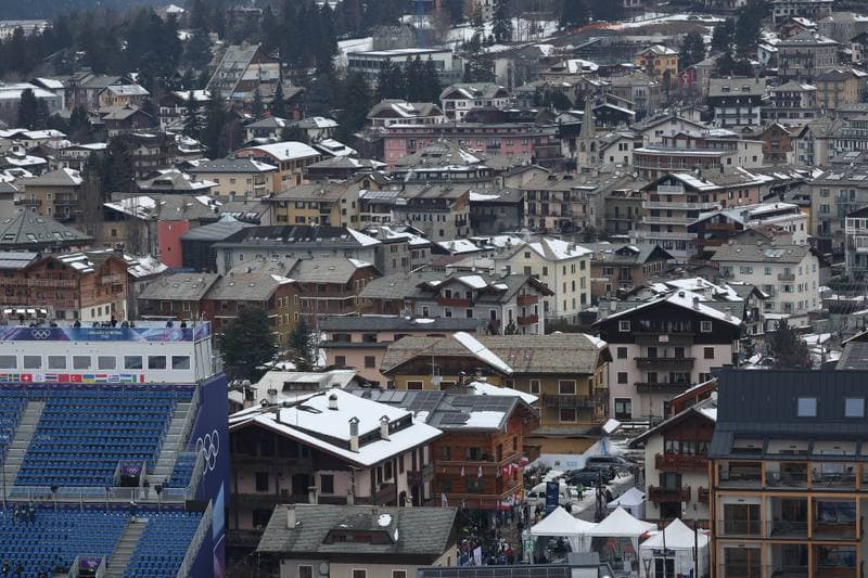 Alpine Skiing. XXV Olympic Winter Games. Training. 07.02.2026