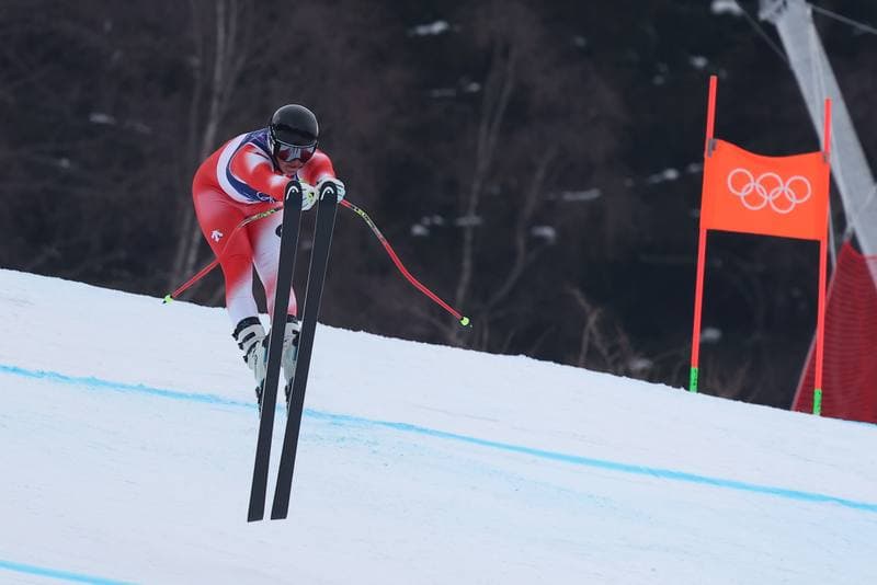 Alpine Skiing. XXV Olympic Winter Games. Training. 07.02.2026