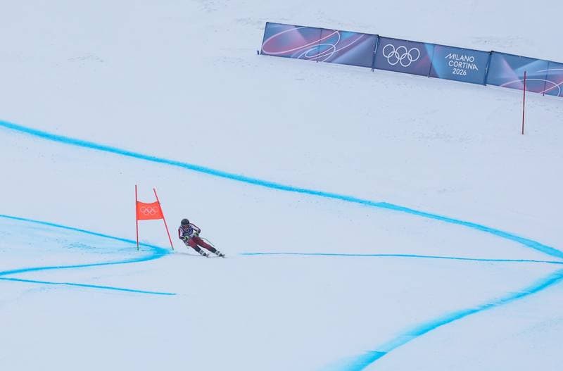 Alpine Skiing. XXV Olympic Winter Games. Training. 07.02.2026