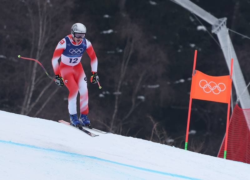 Alpine Skiing. XXV Olympic Winter Games. Training. 07.02.2026
