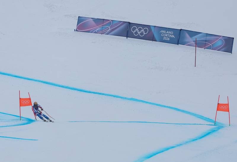 Alpine Skiing. XXV Olympic Winter Games. Training. 07.02.2026