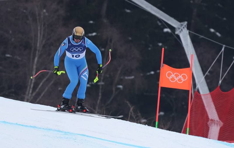 Alpine Skiing. XXV Olympic Winter Games. Training. 07.02.2026