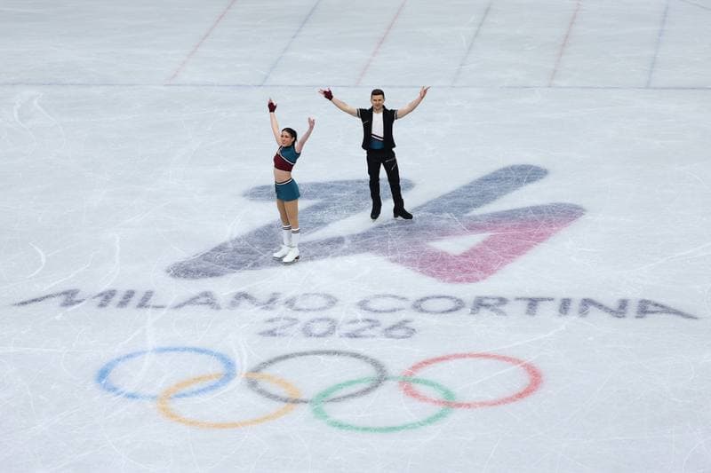 Figure Skating. Milano Cortina 2026 Winter Olympics. Matteo Rizzo. 08.02.2026