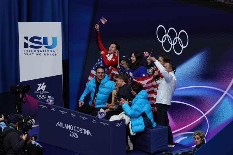 Figure Skating. Milano Cortina 2026 Winter Olympics. Matteo Rizzo. 08.02.2026