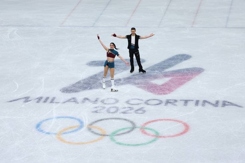 Figure Skating. Milano Cortina 2026 Winter Olympics. Matteo Rizzo. 08.02.2026