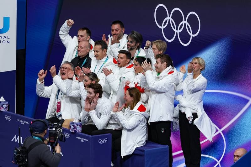 Figure Skating. Milano Cortina 2026 Winter Olympics. Matteo Rizzo. 08.02.2026
