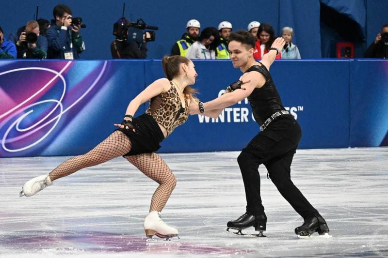Figure Skating. Olympic Winter Games Milano-Cortina 2026. Dovhal Sofia - Lulesza Wiktor. 06.02.2026