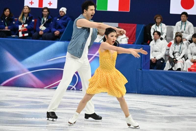 Figure Skating. Olympic Winter Games Milano-Cortina 2026. Dovhal Sofia - Lulesza Wiktor. 06.02.2026