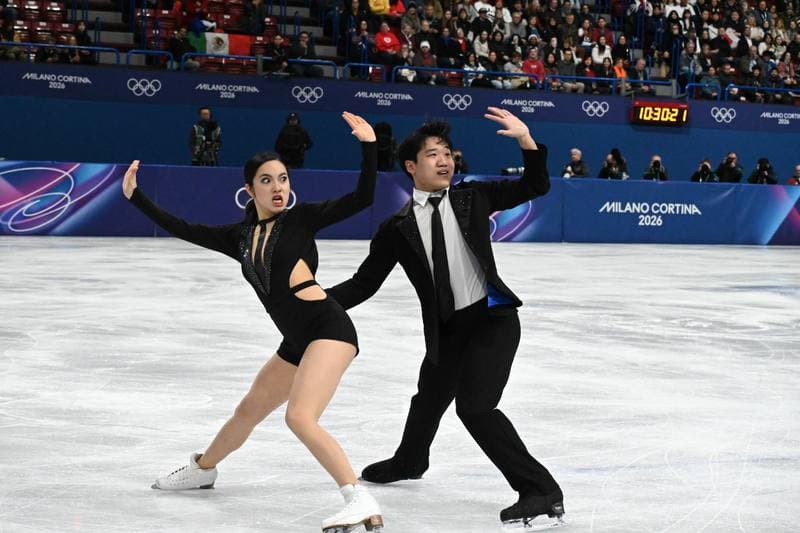 Figure Skating. Olympic Winter Games Milano-Cortina 2026. Dovhal Sofia - Lulesza Wiktor. 06.02.2026