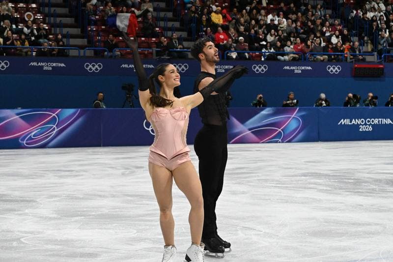 Figure Skating. Olympic Winter Games Milano-Cortina 2026. Dovhal Sofia - Lulesza Wiktor. 06.02.2026
