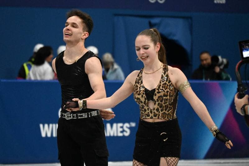 Figure Skating. Olympic Winter Games Milano-Cortina 2026. Dovhal Sofia - Lulesza Wiktor. 06.02.2026