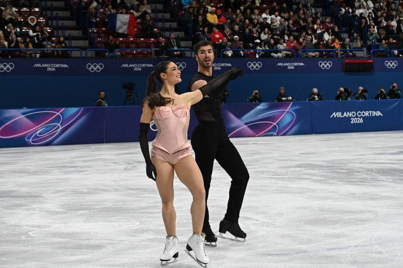 Figure Skating. Olympic Winter Games Milano-Cortina 2026. Dovhal Sofia - Lulesza Wiktor. 06.02.2026